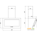 Кухонная вытяжка Elikor Коралл 60П-430-К3Д (черный) (152187). Фото №2