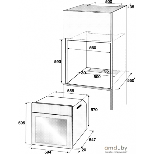 Электрический духовой шкаф beko bim 24301 wcs