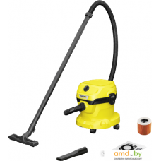 Пылесос Karcher WD 2 Plus V-12/6/18/C 1.628-015.0