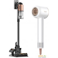 Пылесос Dreame Cordless Vacuum Cleaner Z20 VZV16A + Фен Dreame hairdryer Glory White AHD6A-WH (евровилка)