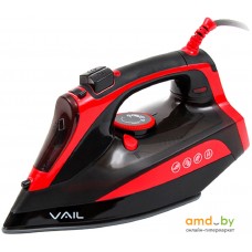 Утюг Vail VL-4000 (черный/красный)