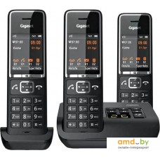 Радиотелефон Gigaset Comfort 550A Trio (черный)