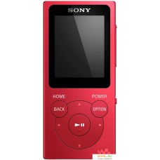 MP3 плеер Sony NW-E394 (красный)