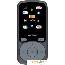 Плеер MP3 Digma B4 8GB (черный)