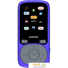 Плеер MP3 Digma B4 8GB (синий)