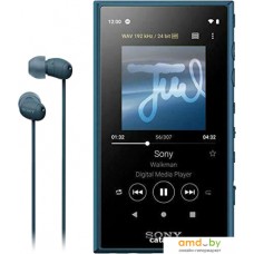 Hi-Fi плеер Sony Walkman NW-A105HN (синий, с наушниками)