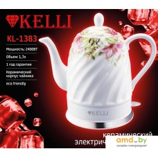 Электрический чайник KELLI KL-1383 (белый)