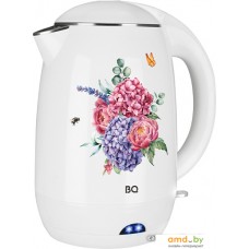 Электрический чайник BQ KT1702P (белый/симфония цветов)