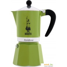 Гейзерная кофеварка Bialetti Rainbow (6 порций, зеленый)