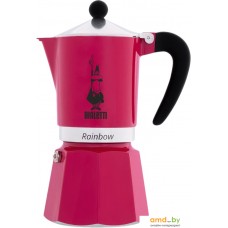 Гейзерная кофеварка Bialetti Rainbow (6 порций, фуксия)