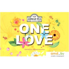 Черный чай Ahmad Tea One Love 75 шт