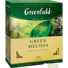 Зеленый чай Greenfield Green Melissa 100 шт