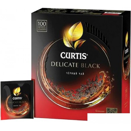 

Черный чай Curtis Delicate Black 100 шт, Delicate Black 100 шт