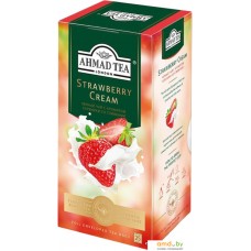 Черный чай Ahmad Tea Strawberry Cream 25 шт