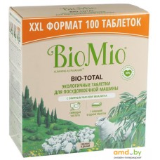 Таблетки для посудомоечной машины BioMio C маслом эвкалипта 100 шт