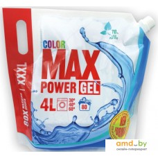Гель для стирки Max Power Color Gel дой-пак 4 л