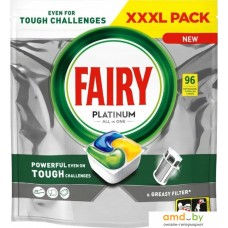 Капсулы для посудомоечной машины Fairy Platinum Lemon All in 1 (96 шт)