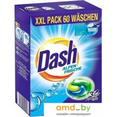 Капсулы для стирки DASH Alpen Frische (60 шт)