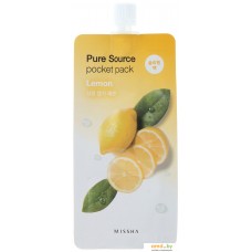 Missha Маска Pure Source Pocket Pack Lemon ночная 10 мл