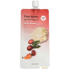 Missha Маска Pure Source Pocket Pack Shea Butter ночная 10 мл