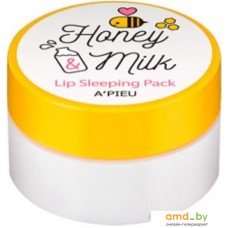 A'Pieu Маска для губ Honey & Milk Lip Sleeping Pack