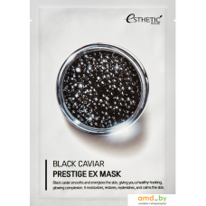 Косметика по уходу за лицом Esthetic House Набор масок Black Caviar Prestige Ex Mask тканевая 5x25 мл