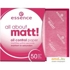 Косметика по уходу за лицом Essence All About Matt 50 шт