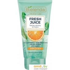 Косметика по уходу за лицом Bielenda Увлажняющий сахарный скраб Апельсин Fresh Juice 150 г