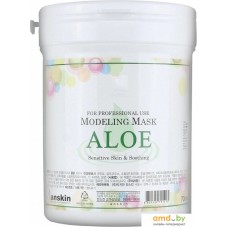 Косметика по уходу за лицом Anskin Маска альгинатная Aloe Modeling Mask 700 мл