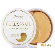 Косметика по уходу за лицом Esthetic House Патчи Gold&Snail Hydrogel Eyepatch 60 шт