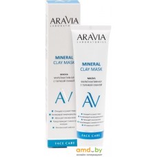 Косметика по уходу за лицом Aravia Маска для лица с голубой глиной Mineral Clay Mask 100 мл