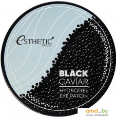 Косметика по уходу за лицом Esthetic House Патчи Black Caviar Hydrogel Eye Patch 60 шт