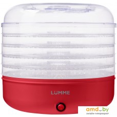 Сушилка для овощей и фруктов Lumme LFD-105PP (красный рубин)