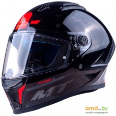 Мотошлем MT Helmets Stinger 2 Solid (S, глянцевый черный)