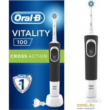 Электрическая зубная щетка Oral-B Vitality 100 Cross Action D100.413.1 (черный)