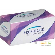 Контактные линзы Ciba Vision FreshLook ColorBlends -2.5 дптр 8.6 мм (бирюзовый)