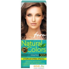 Крем-краска Fara Natural Colors 305 каштан 50 мл