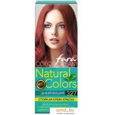 Крем-краска Fara Natural Colors 327 дикая вишня 50 мл