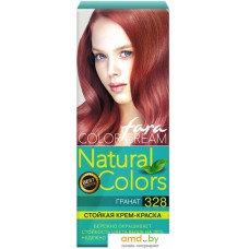 Крем-краска Fara Natural Colors 328 гранат 50 мл