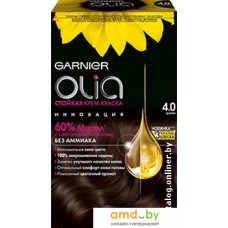 Крем-краска для волос Garnier Olia 4.0 шатен