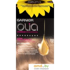 Крем-краска для волос Garnier Olia 7.0 русый