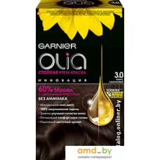 Крем-краска для волос Garnier Olia 3.0 темно-каштановый