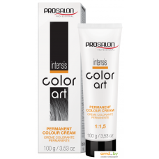 Крем-краска для волос Prosalon Professional Color art Permanent colour cream 2/0 (очень темный шатен)