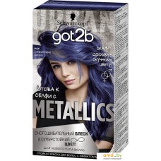 Крем-краска для волос Schwarzkopf Got2b Metallics M67 сапфировый синий