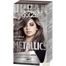 Крем-краска для волос Schwarzkopf Got2b Metallics M83 пепельный лиловый