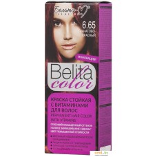 Крем-краска для волос Белита-М Belita Color 6.65 гранатово-красный