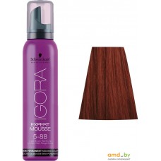 Оттеночный бальзам Schwarzkopf Professional Igora Expert Mousse Semi-Permanent Color 5-88 100мл