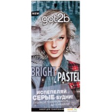 Оттеночная краска Schwarzkopf Got2B Bright Pastel тонирующая Серебристый металлик