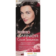 Крем-краска для волос Garnier Color Sensation 3.11 пепельный черный