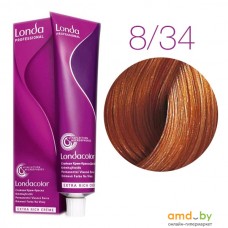 Крем-краска для волос Londa Professional Londacolor Стойкая Permanent 8/34